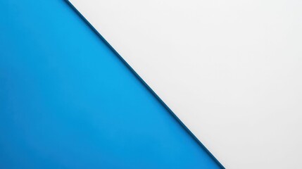 Minimalist blue and white geometric background for modern design projects