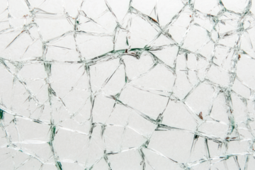PNG Cracked glass texture shattered pattern.