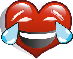 cute face emoji illustration vector
