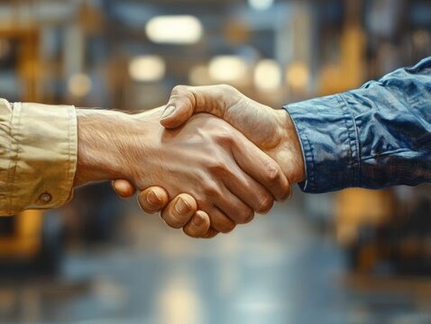 Handshake Between Manager and Worker in Warehouse Environment