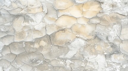 Cracked earth texture with natural patterns and beige hues