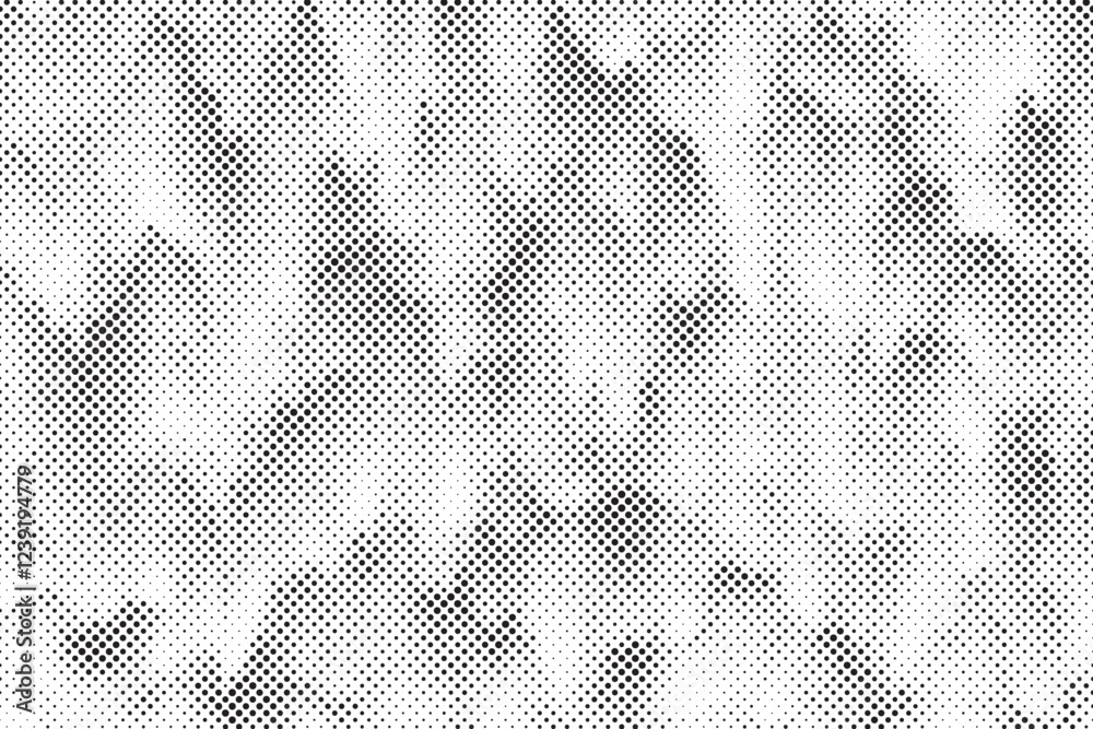 Poster abstract halftone background. black and white halftone grunge texture. vector abstract overlay. grun