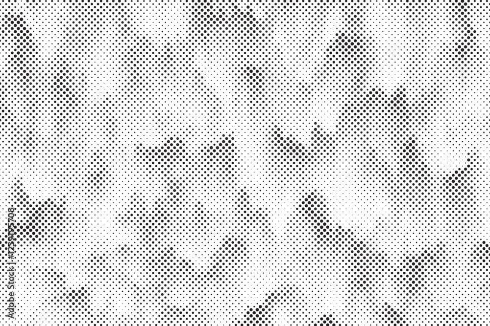 Poster abstract halftone background. black and white halftone grunge texture. vector abstract overlay. grun