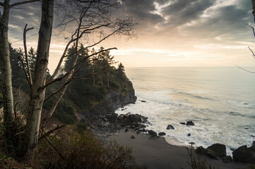 Winter in Trinidad, California