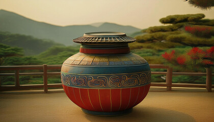 korean traditional jar jangdokdae