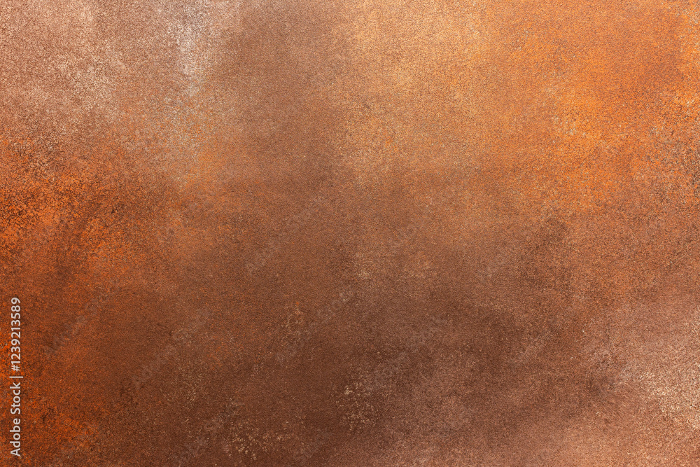 Leinwandbilder Abstract red rust brown background with a subtle texture, perfect for adding copy space and elegant design elements, top view, copy space