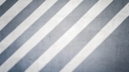 Fototapeta premium Minimalist sunlit patterns on concrete wall for modern background design