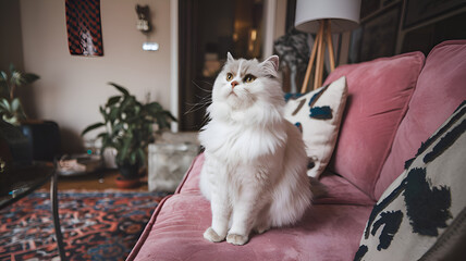 Persian Cute cat photo HD background 