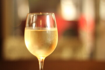 two glasses of champagne