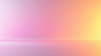 Pastel gradient background with pink and orange hues for modern design and decoration