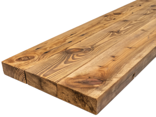 wooden box isolated on white background