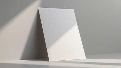 blank flyer brochure mockup