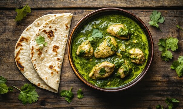 Savory Chicken Saag: A Culinary Delight
