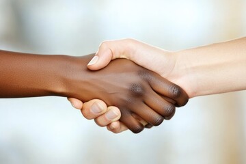 Inclusive Onboarding Experience: Handshake and Welcoming Diversity in a Corporate Boardroom Meeting