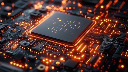 Futuristic panel interface neon control design high resolution hd image