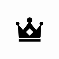 winning crown icon sign vector