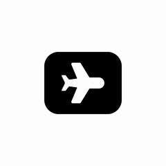 boarding ticket icon sign vector