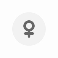 female product section icon sign vector