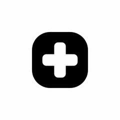 medical box icon sign vector