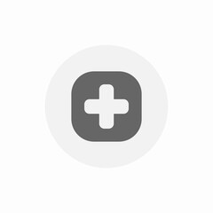 medicine box icon sign vector