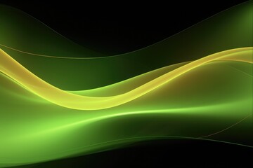 Yellow Fluorescent Background with Neon Colors and Abstract Surface Texture