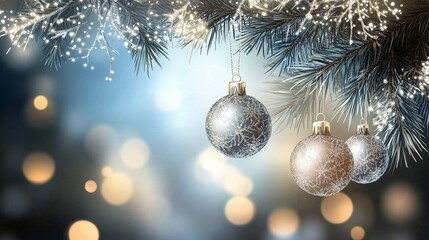 Golden Red Christmas Bauble Ornament for Holiday Tree Decoration