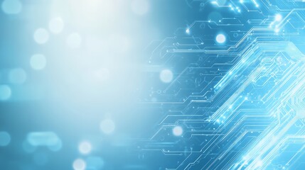 Fototapeta premium Blue Abstract Technology Background