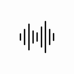 audio file icon sign vector