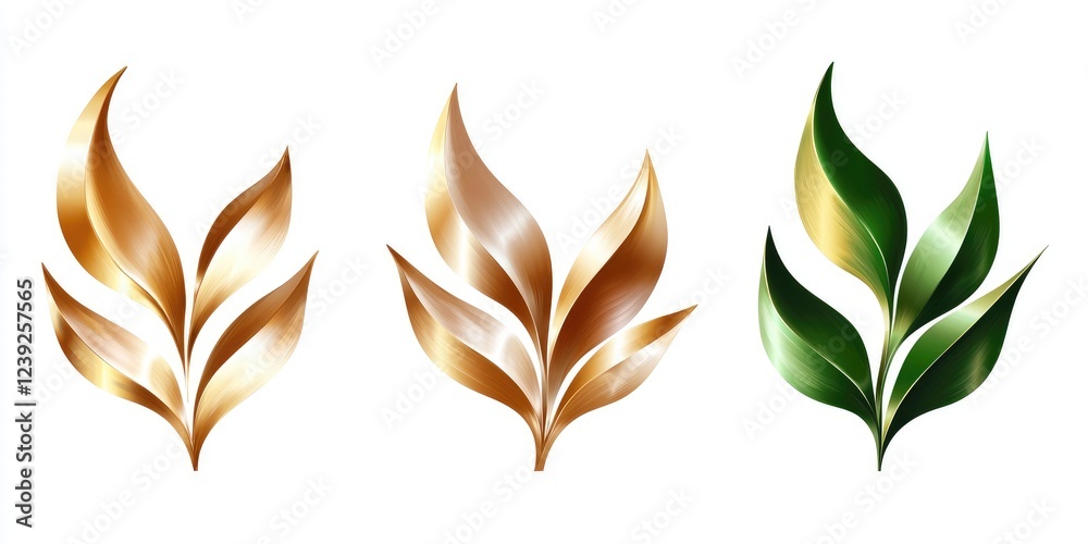 Aufkleber elegant logo design process with sketches and digital devices, neutral background, copyspace for tex
