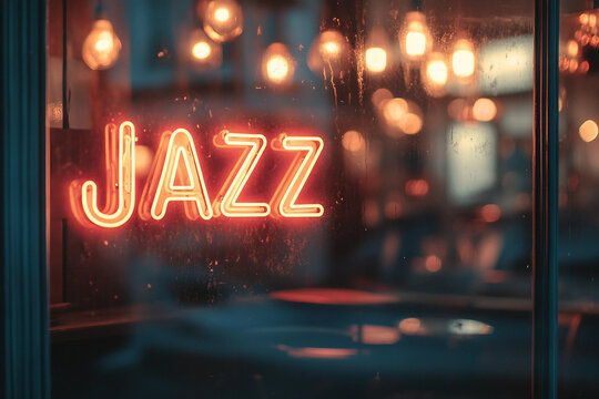 A talented male saxophonist plays during a festive evening generative AI