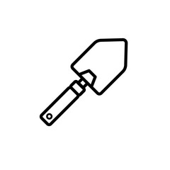 Trowel - simple vector icon