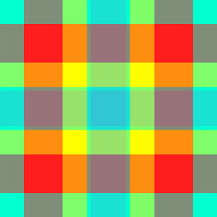 Vibrant, colorful plaid pattern.  Perfect for textile design, web backgrounds, or any project needing a bold, geometric aesthetic.  Highresolution image ideal for print and digital use.  Download now