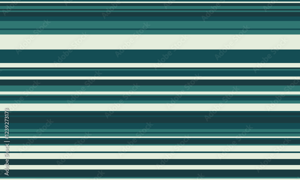 Aufkleber geometric stripes seamless vector pattern with horizontal lines in varied colours, creating an abstr