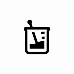 chemistry mixing icon sign vector