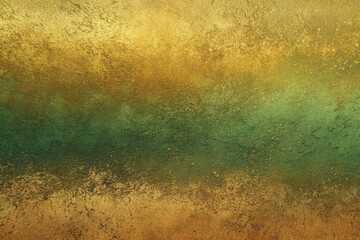 Obraz premium gradient of olive green to golden beige rough gr futuristic abstract noisy texture grainy background, dynamic design for posters, headers, covers, wallpapers, and banners