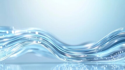 Blue Abstract Technology Background