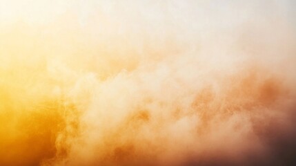 Warm Golden Sunrise Sky Abstract Background