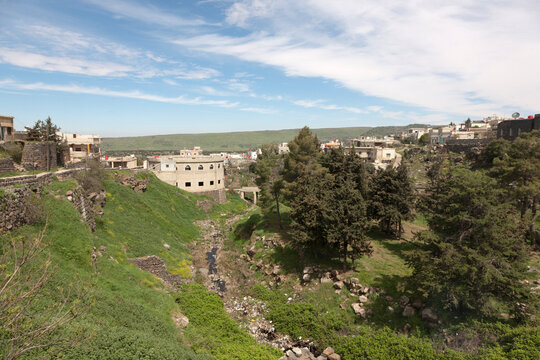 Syria Busra on a cloudy summer day