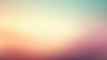 Naklejka premium Soft pastel colors abstract background blending peach pink blue tones creating serene and calming mood perfect for design print card poster relaxation meditation ambiance