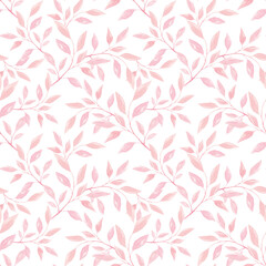 Seamless watercolor floral pattern. Autumn. Pattern for fabric. Home textiles. Tablecloth. Watercolor. Texture. Scrapbooking. Flowers Autumn. Spring.