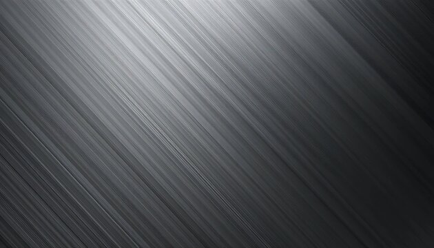 High-quality black and silver gradient template with soft lines and a metallic surface ideal for sleek design projects
