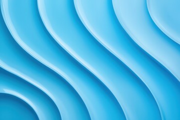 Naklejka premium Fluid wave patterns on blue background abstract art creative design digital artwork aesthetic imagery