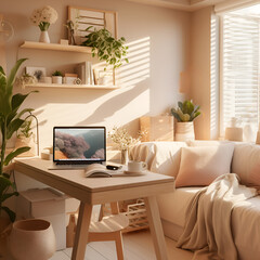 work at home on the computere