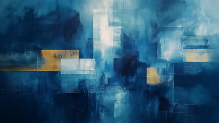 strips pieces Distribution random Blur - watercolo_001