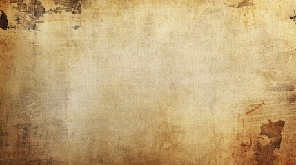 Naklejka premium Vintage Aged Paper Texture Background. Grunge Brown Paper Design.