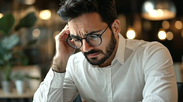Frustrated Employee Examining Low Paycheck Compared to Colleagues