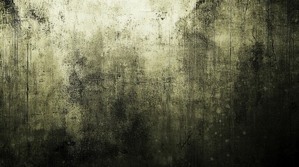 Abstract Textured Background in Shades of Green and Black Tones