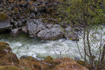 Utla river - Exploring Jotunheimen National Park in Norway – nice Hiking Trails and Mountain Landscapes