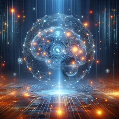 Technology AI Artificial Intelligence, deep learning cloud