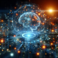 Technology AI Artificial Intelligence, deep learning cloud